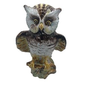 Bassano Italian Porcelain Owl Figurine